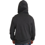 Dolce & Gabbana Gray Hooded Red Crystal Heart Gun Sweater TSH2520-48