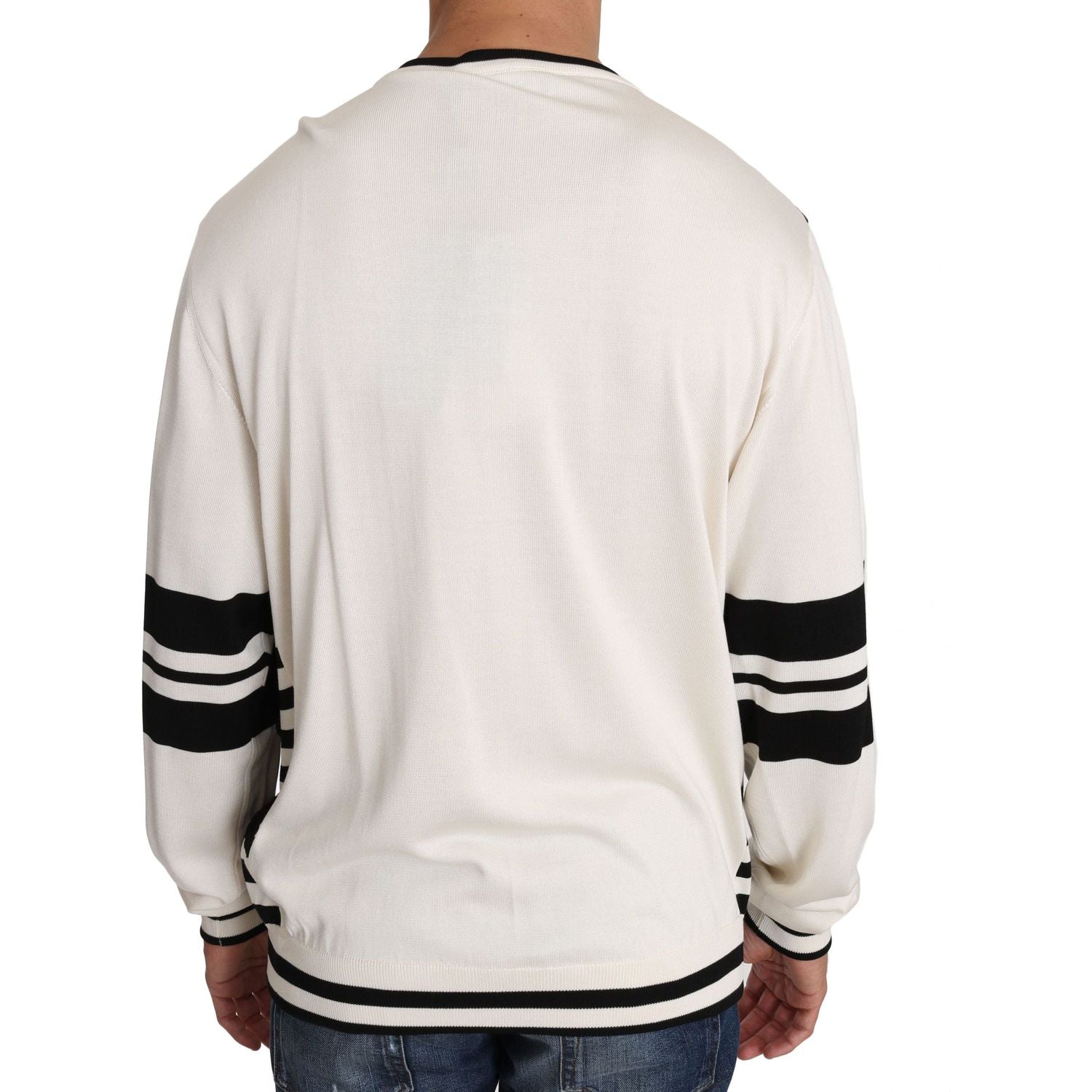 سترة من الحرير المزين بالترتر من مجموعة نيويورك جاز من دولتشي آند غابانا