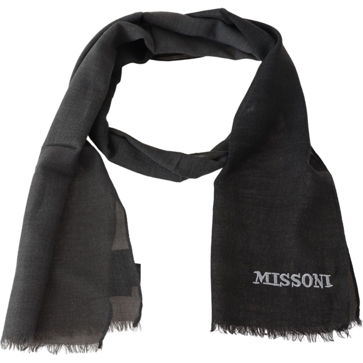 وشاح صوف فاخر مع هامش من Missoni