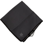 Dolce & Gabbana Gray 100% Silk Square Handkerchief Gray 100% Silk Square Handkerchief Silk Scarves