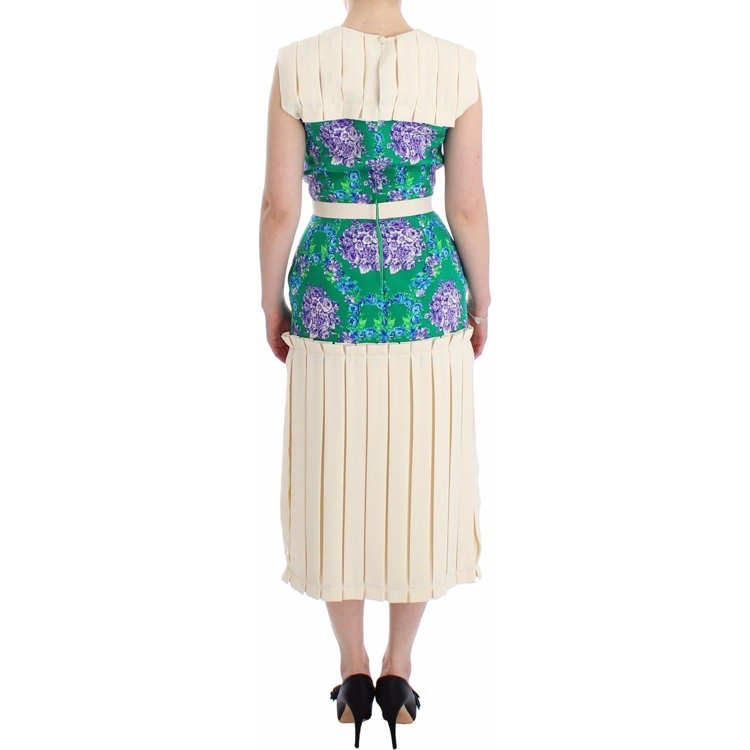 فستان كاتيرينا جاتا الأنيق متعدد الألوان بدون أكمام