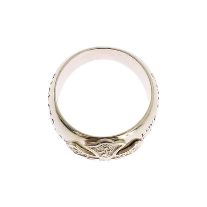 Nialaya Silver Cross Womens 925 Sterling Ring