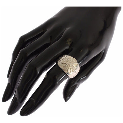 Nialaya Silver Cross Womens 925 Sterling Ring