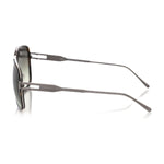 Frankie Morello Brown Metallic Fiber Men Sunglass FR-22128