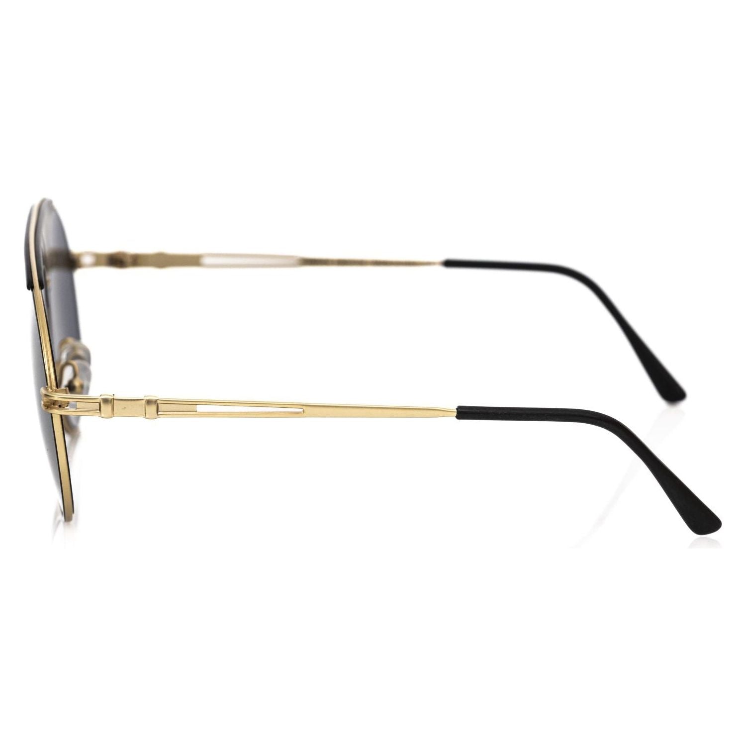 نظارة شمسية فرانكي موريلو سوداء معدنية للرجال