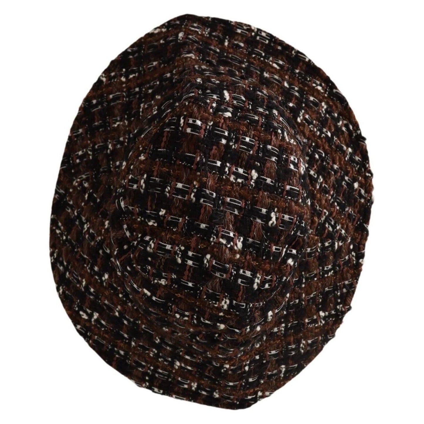Dolce & Gabbana Multicolor Fabric Woven Wide Brim Bucket Hat