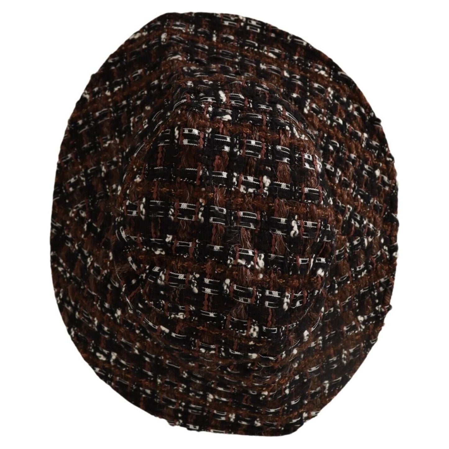 Dolce & Gabbana Multicolor Fabric Woven Wide Brim Bucket Hat