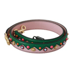 Dolce & Gabbana Shoulder Strap Leather Pink Handbag Accessory