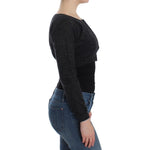 Ermanno Scervino Gray Knit Wool Cardigan Sweater SIG12566-2