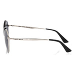 Frankie Morello Black Metallic Fiber Women's Sunglasses