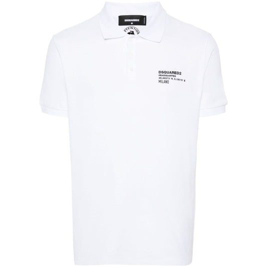 Dsquared2 T-shirts and Polos White