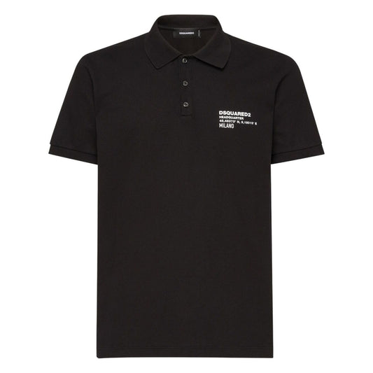 Dsquared2 T-shirts and Polos Black