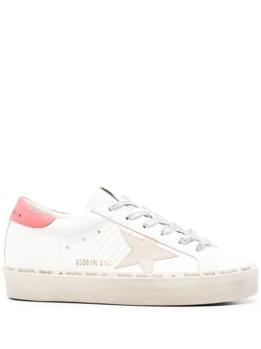Golden Goose Sneakers Red Sneakers Golden Goose Antique White