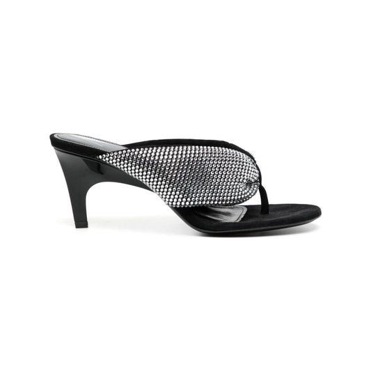 The Attico Sandals Silver Sandals The Attico Light Gray