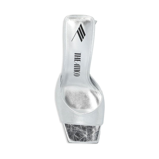 The Attico Sandals Silver Sandals The Attico Light Gray