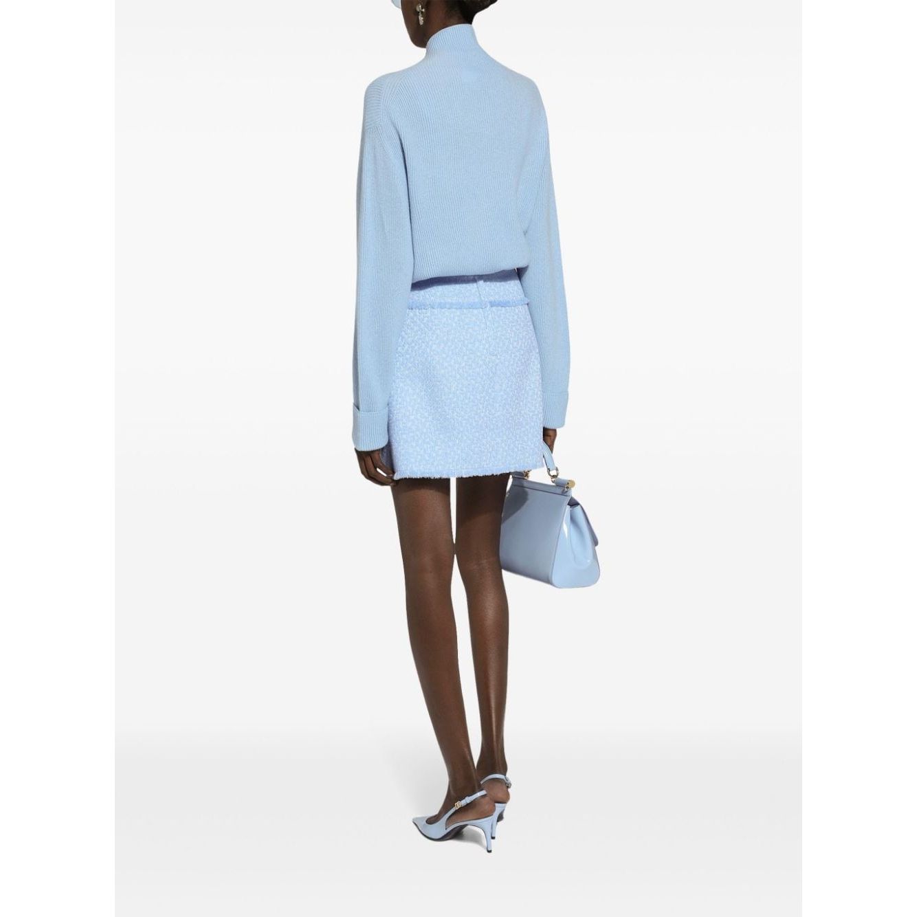 Dolce & Gabbana tweed mini skirt