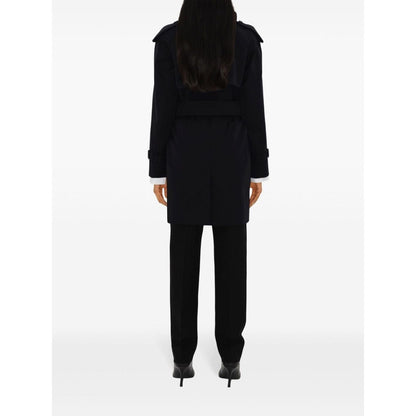 Burberry detachable-collar trench coat