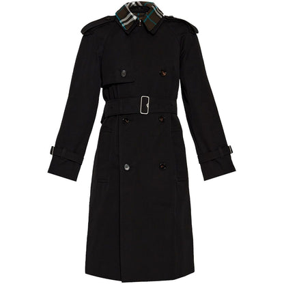 Burberry detachable-collar trench coat