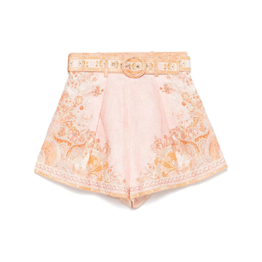 Zimmermann Shorts Beige Short trousers Zimmermann Bisque