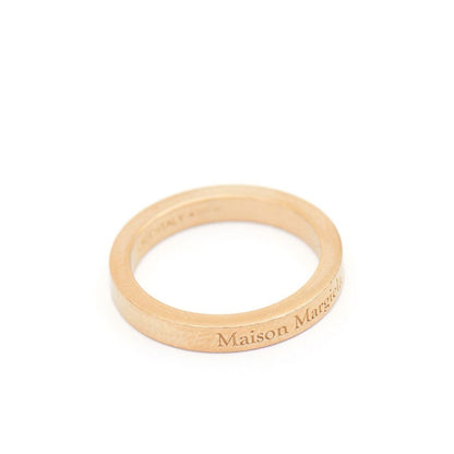 Maison Margiela logo-engraved band ring Jewellery