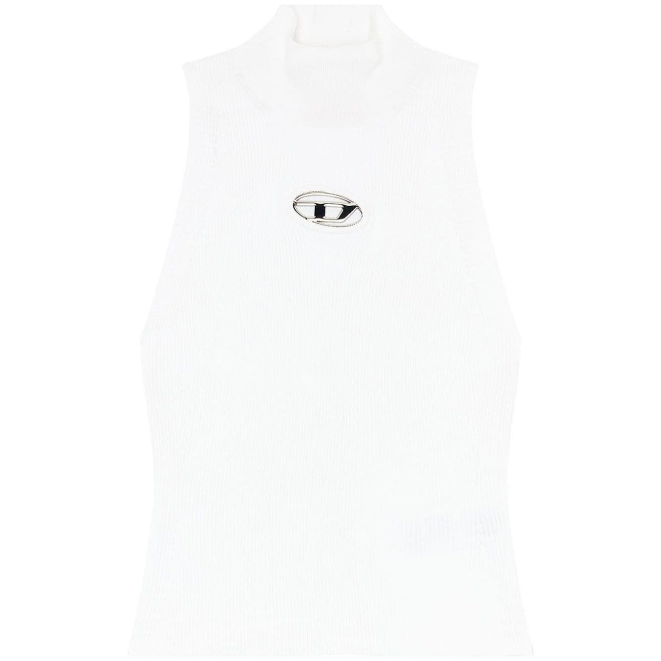 Diesel Ribbed-knit turtleneck top