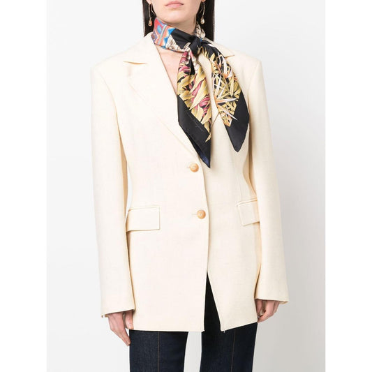 Ferragamo Scarfs Black Scarves Hats & Gloves Ferragamo Beige