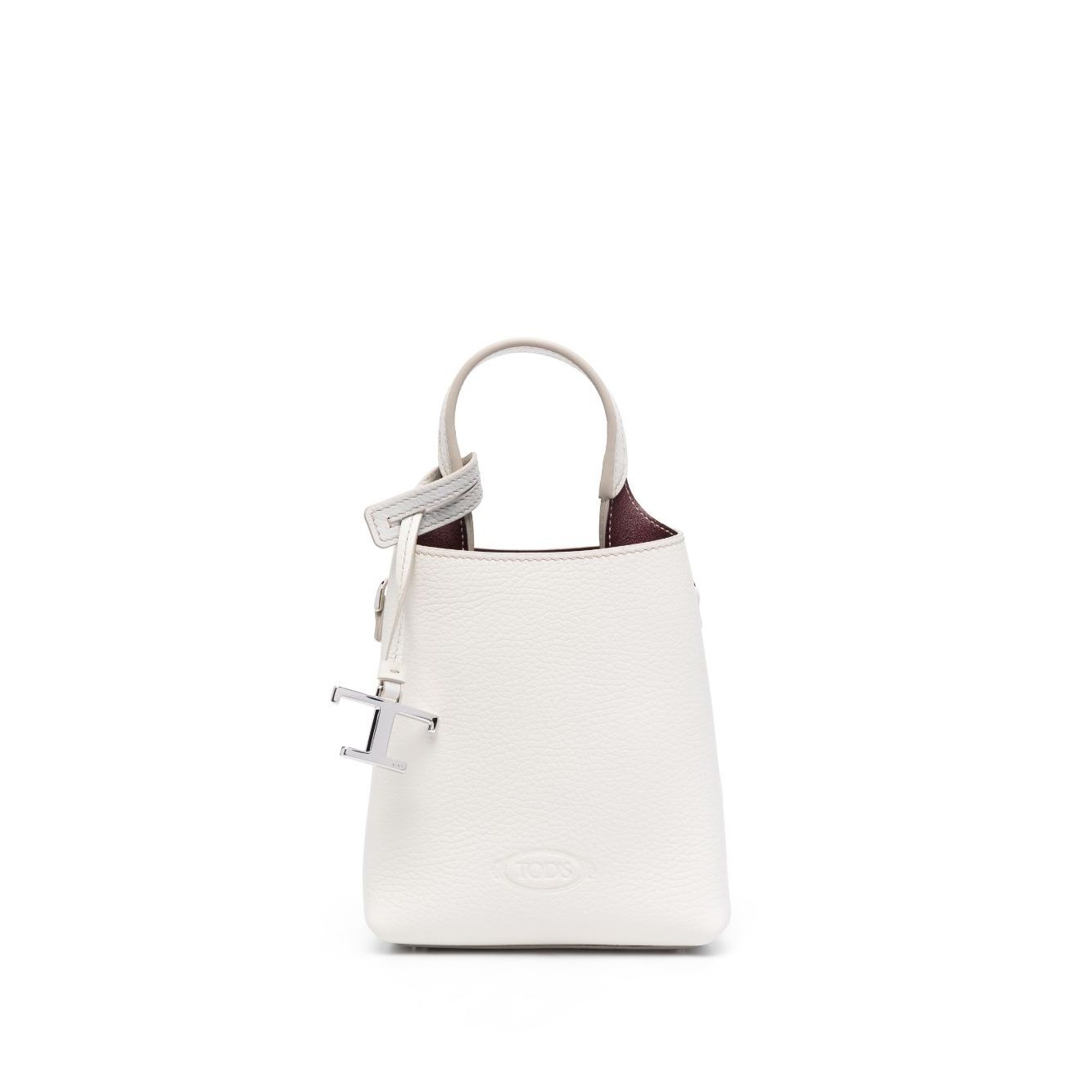 Tod's debossed-logo leather mini bag