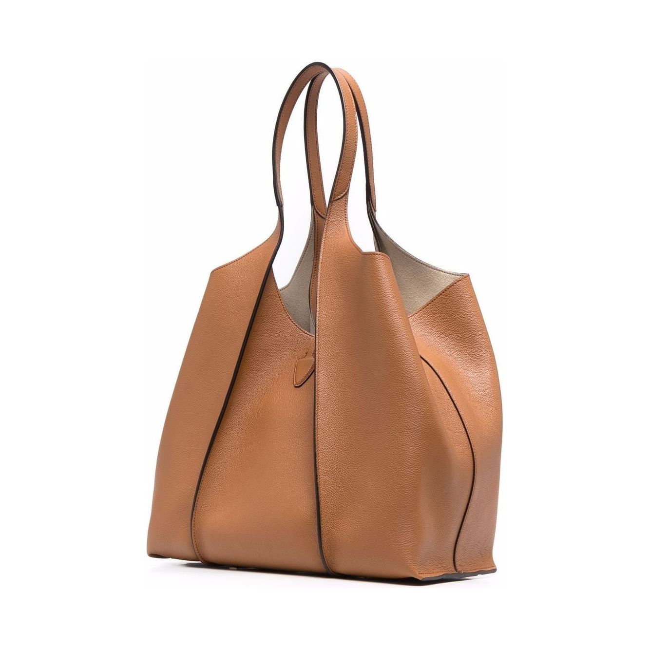 Front view with bag zipped and handles upright.
