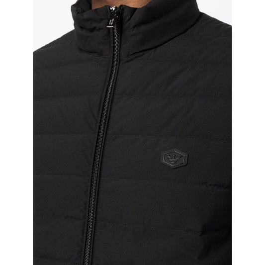 Emporio Armani down jacket in black 8N1BQ21NLRZ0999-P25