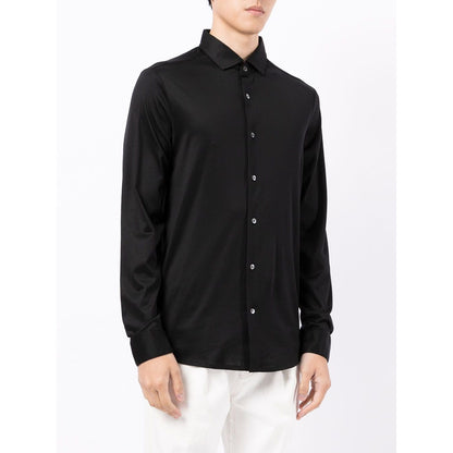 Emporio Armani stretch-fit button-up shirt