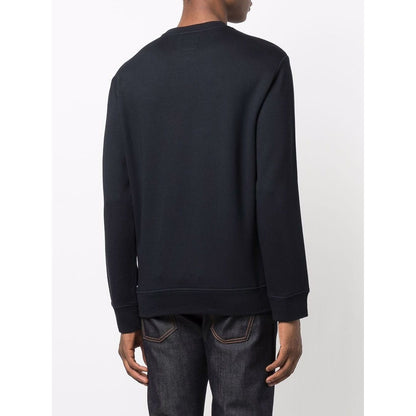 Emporio Armani Modal blend sweatshirt with logo print Topwear