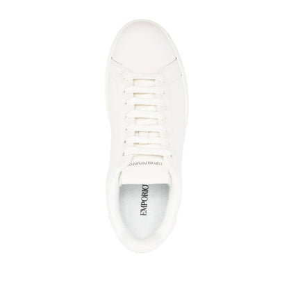 Emporio Armani logo print lace-up sneaker Sneakers