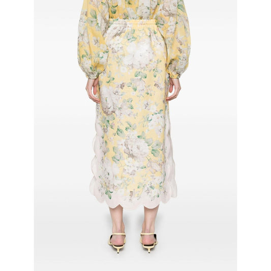 Zimmermann Skirts Yellow Skirts Zimmermann Beige