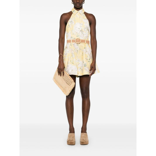 Zimmermann Dresses Yellow Jumpsuits Zimmermann White Smoke