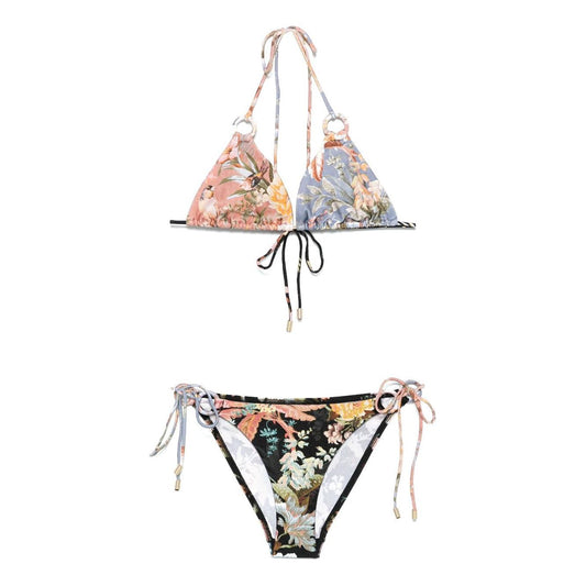 Zimmermann Sea clothing MultiColour Beachwear & underwear Zimmermann Light Gray