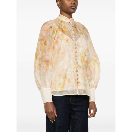 Zimmermann Shirts Yellow Shirts Zimmermann Antique White