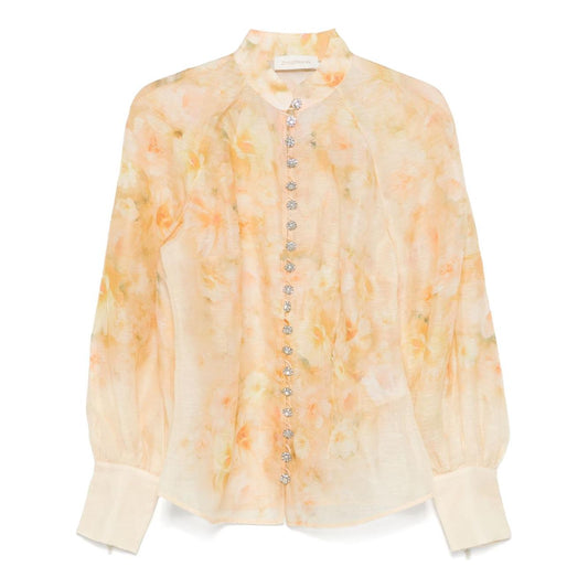 Zimmermann Shirts Yellow Shirts Zimmermann Wheat