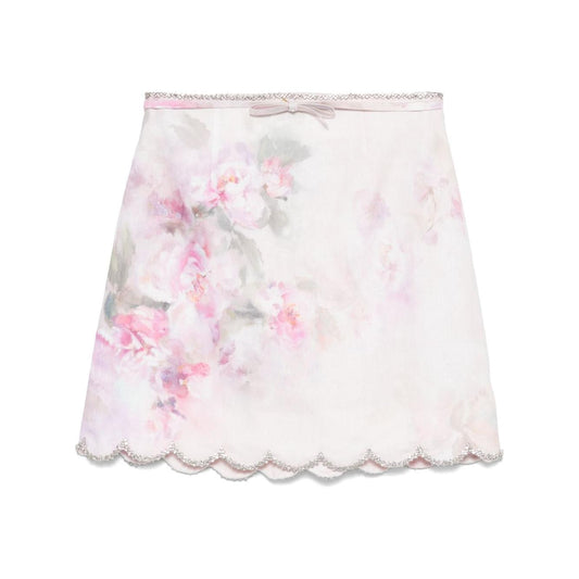 Zimmermann Skirts Pink Skirts Zimmermann Misty Rose