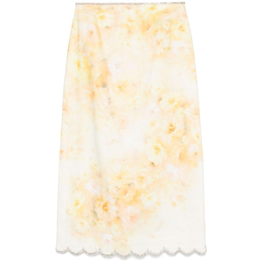 Zimmermann Skirts Yellow Skirts Zimmermann Antique White