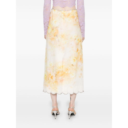 Zimmermann Skirts Yellow Skirts Zimmermann Beige