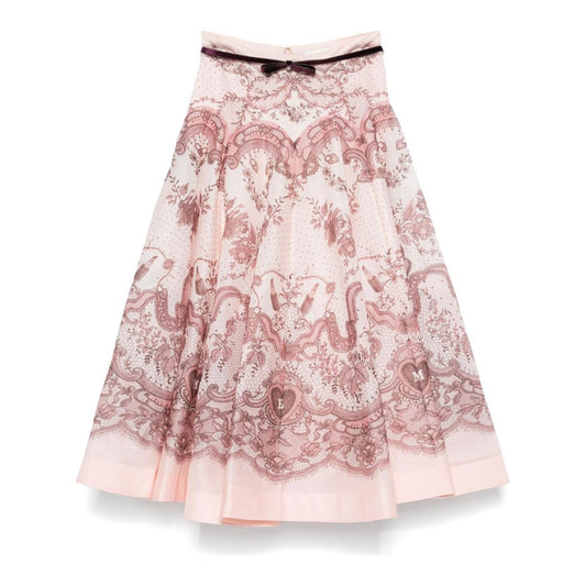 Zimmermann Skirts Pink Skirts Zimmermann Light Gray