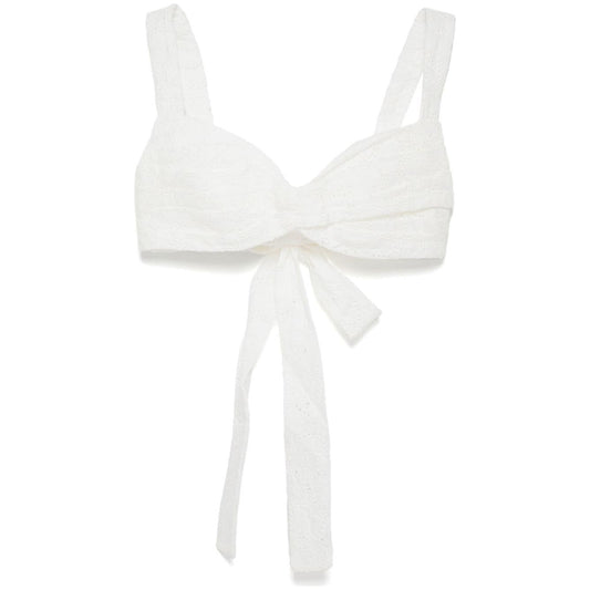 Zimmermann Top White Topwear Zimmermann White Smoke
