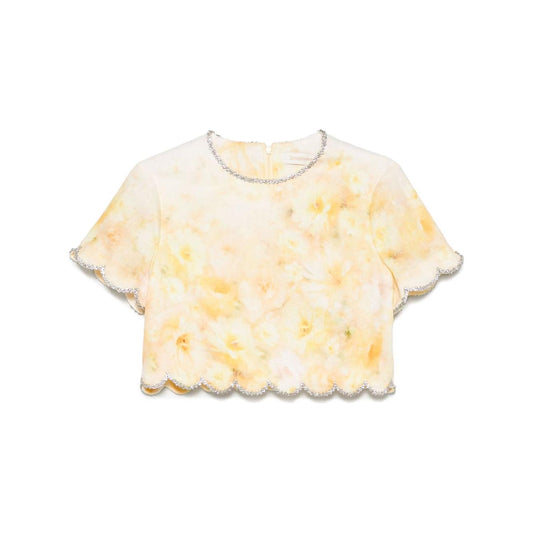 Zimmermann Top Yellow Topwear Zimmermann Antique White