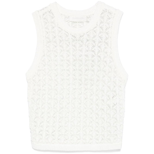 Zimmermann Top White Topwear Zimmermann White Smoke