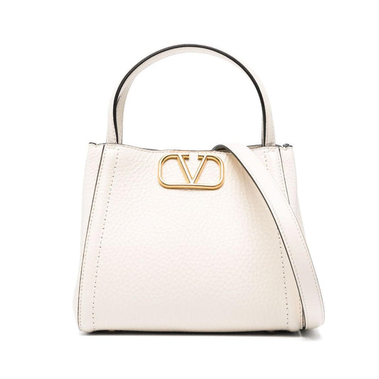 Valentino Garavani Alltime Small Handbag In Grainy Calfskin
