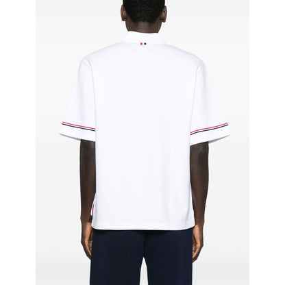 Thom Browne T-shirts and Polos White Topwear