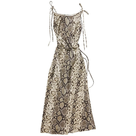 Acne Studios Satin dress Dresses Acne Studios Dim Gray