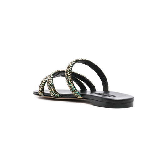Casadei Sandals Black Sandals Casadei Dark Slate Gray