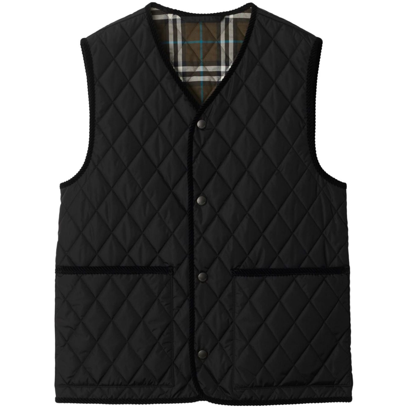Burberry Nylon quilted sleeveless jacket