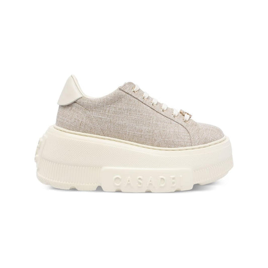 Casadei Sneakers Golden Sneakers Casadei Light Gray